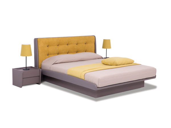 Κρεβάτι ξύλινο με δερμάτινη/ύφασμα RAFFAELLO 140x200 DIOMMI 45-811 Κρεβάτι ξύλινο με δερμάτινη/ύφασμα RAFFAELLO 140x200 DIOMMI 45-811